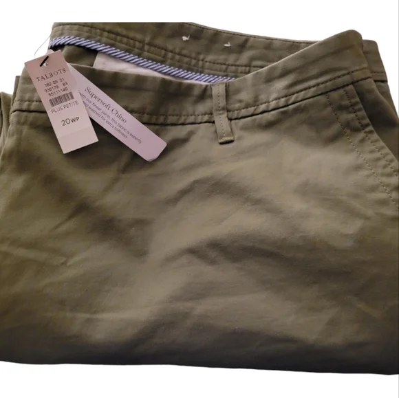 Talbots Womens soft chino pants - Picture 2 of 4